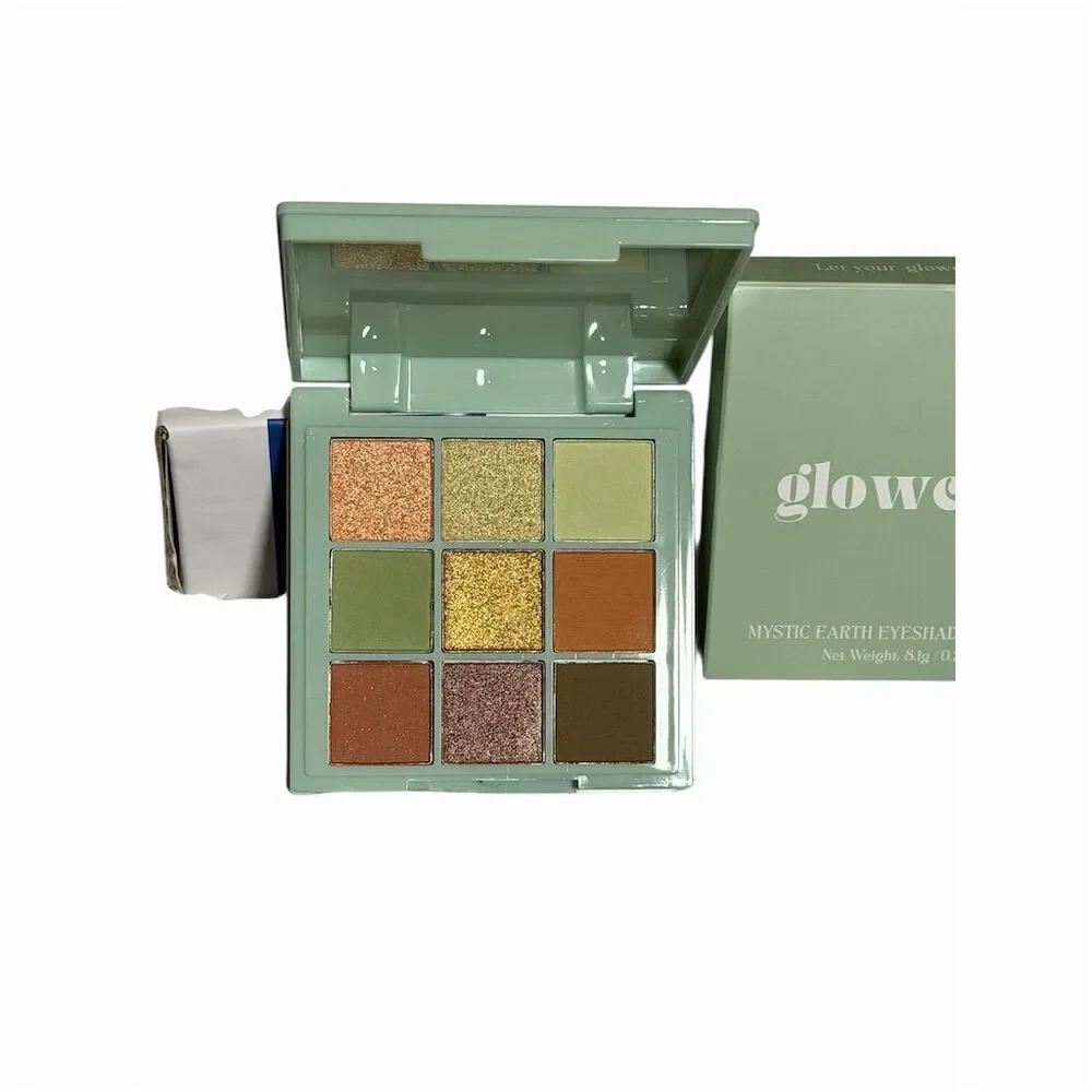Glowcore Mystic Earth Eyeshadow Palette 9 Colors